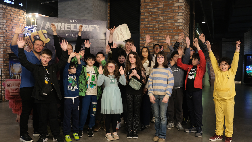 From Minecraft to the red carpet: how kids got to a movie premiere