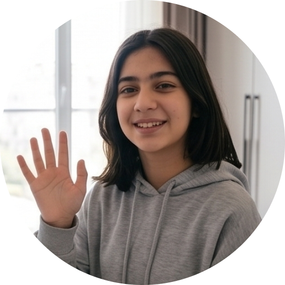 خالدة، 13 سنة