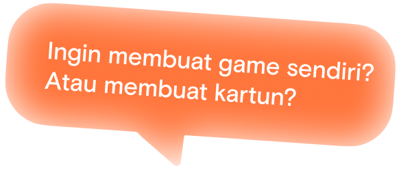 Ingin membuat game sendiri? Atau membuat kartun?