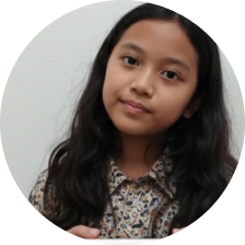 Kayla, 9 tahun
