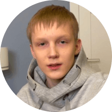 Лёня, 15 лет